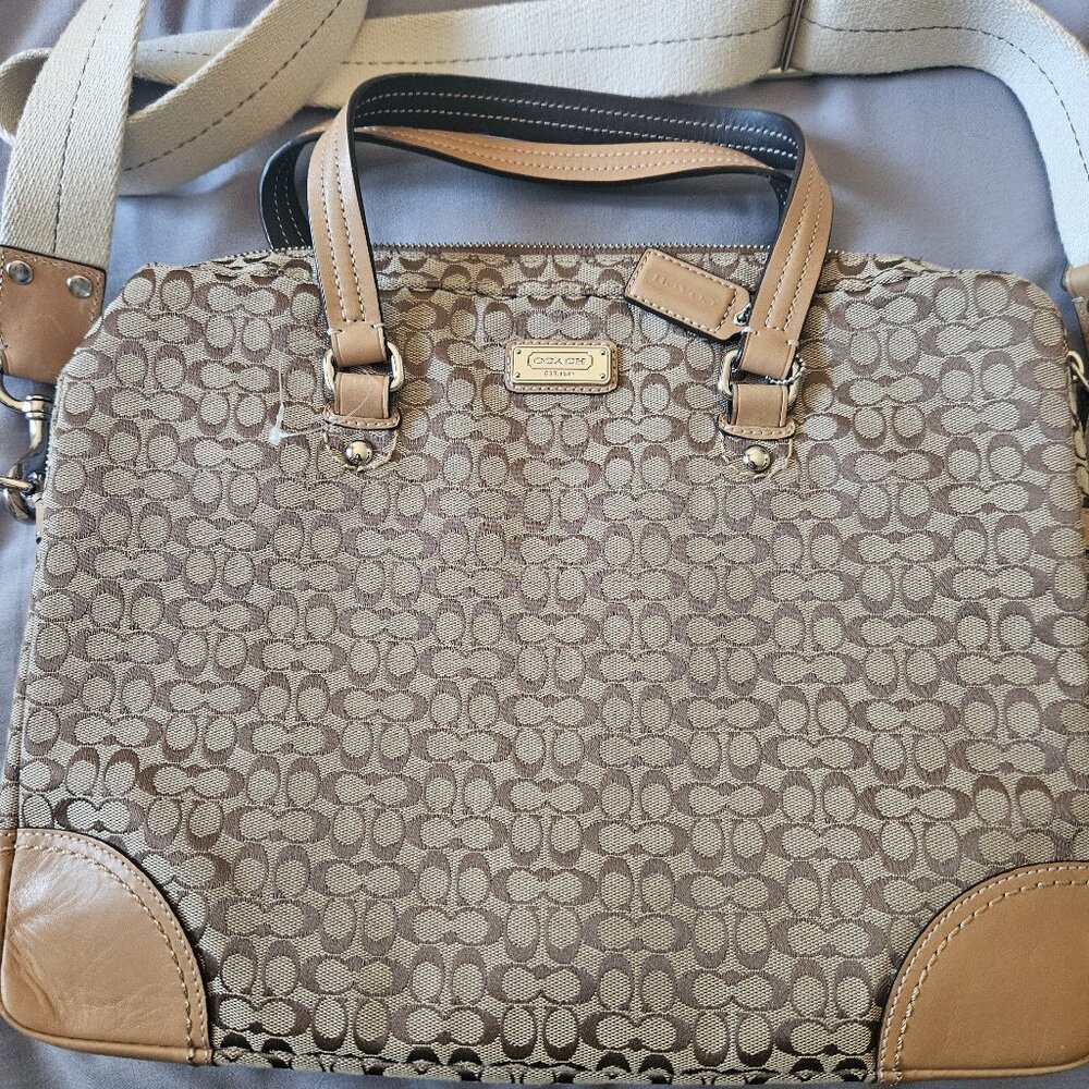 Coach laptop bag